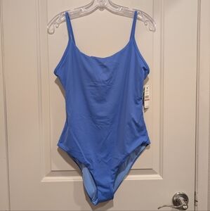 Tommy Bahama Blue One-Piece Swimsuit Size 12
